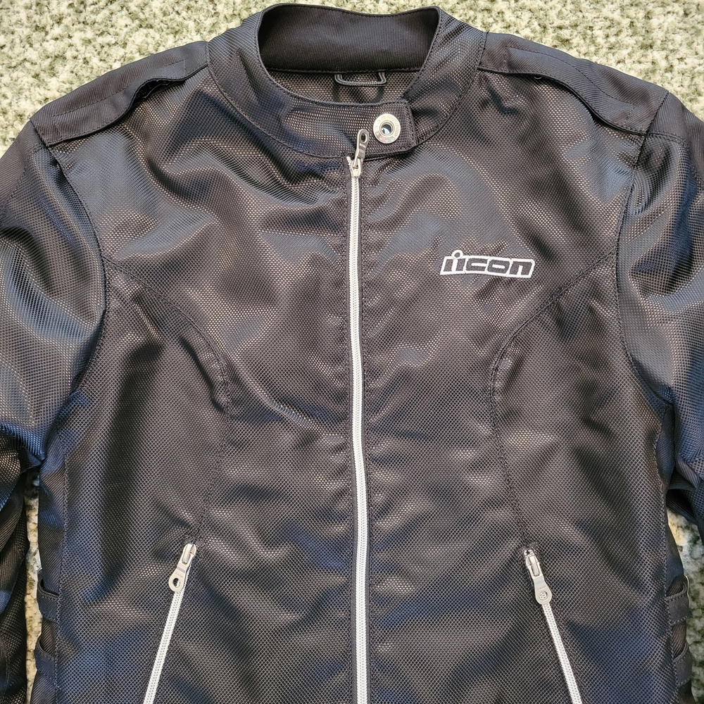 ICON Women's Hella Textile Motorcycle Jacket - Picture 5 of 13
